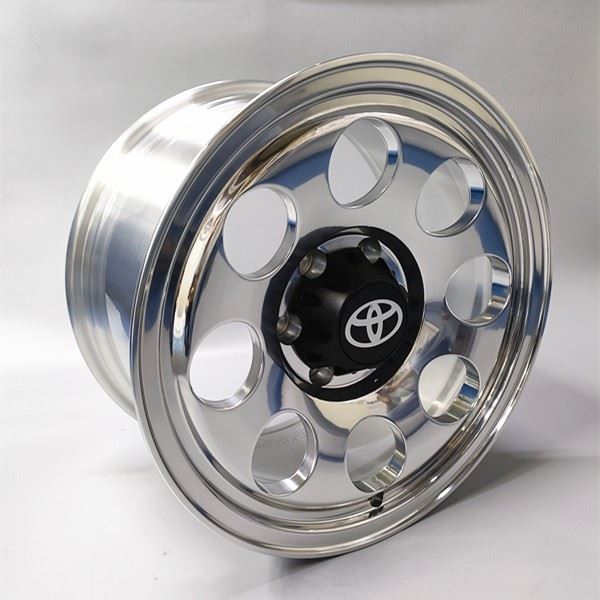 Water Polished Aluminum Monoblock Rims