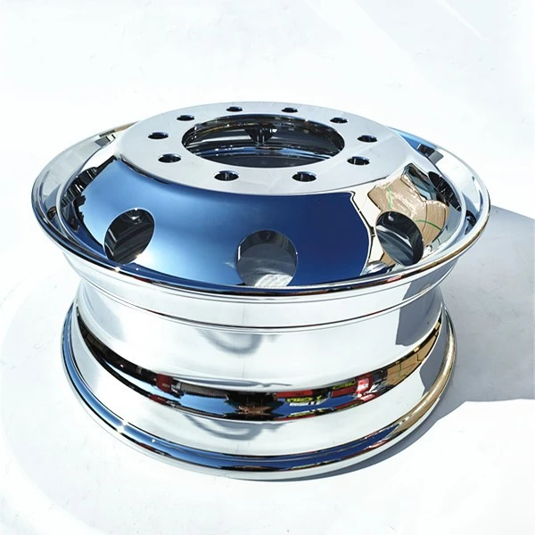 22.5x8.25 Forged Water Chrome Truck Wheels