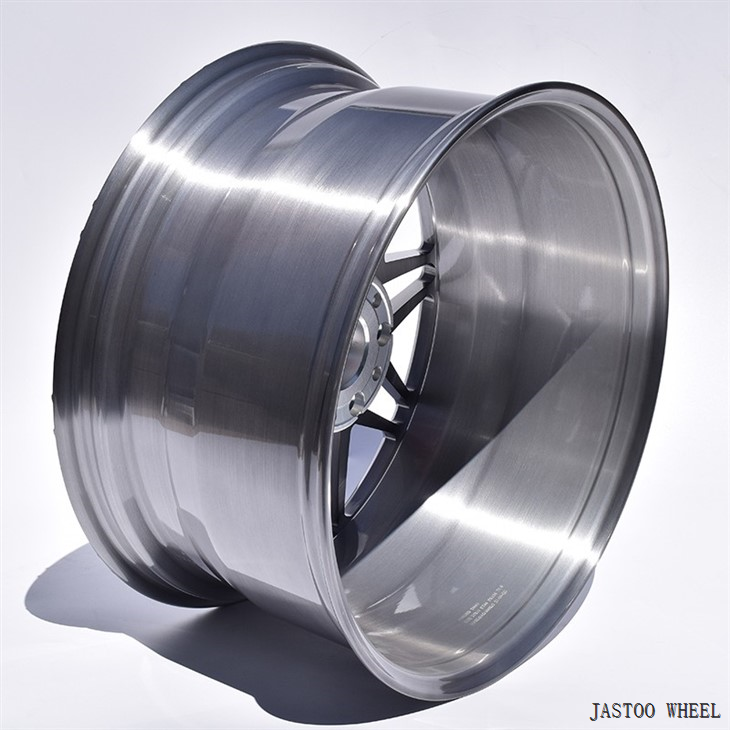 Brushed Grey 21*10/21*11 Inch Forged Aluminium Car Wheels